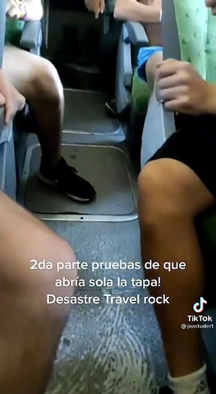 Las condiciones en las que estaba el colectivo de Travel Rock