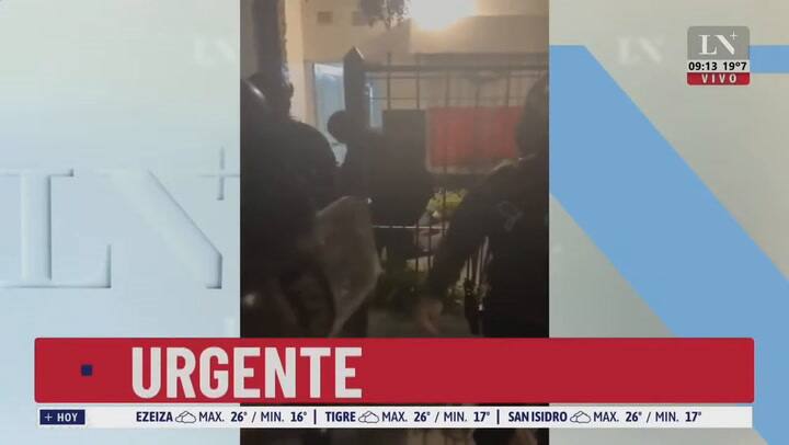 Así detuvieron a uno de los choferes