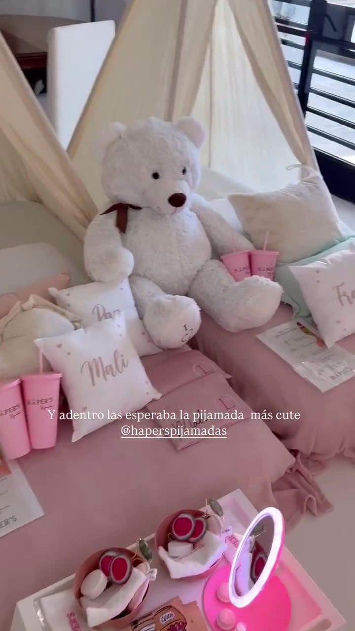 Zaira y Wanda Nara compartieron la intimidad del festejo de Malaika