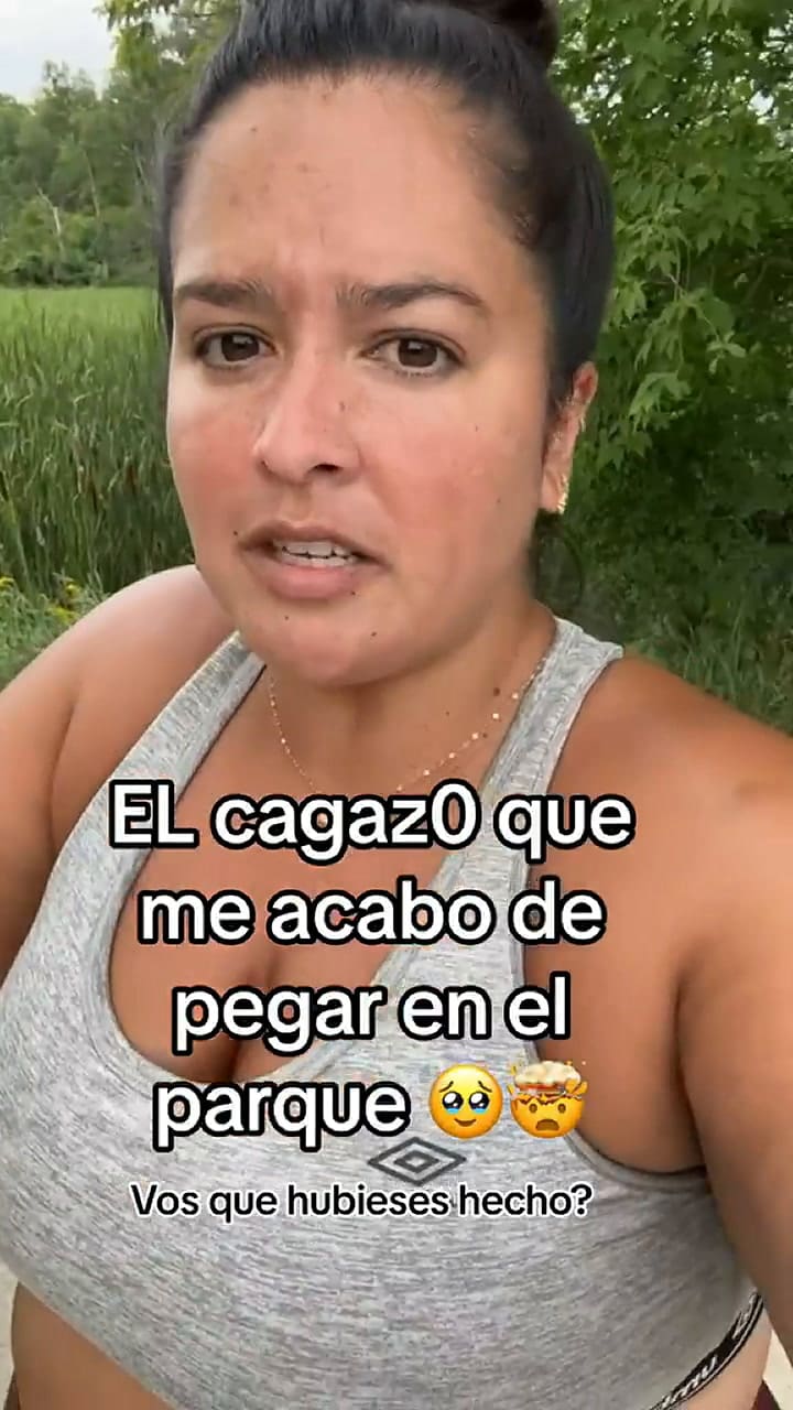 Fue a un parque de Estados Unidos y se llevó un gran susto