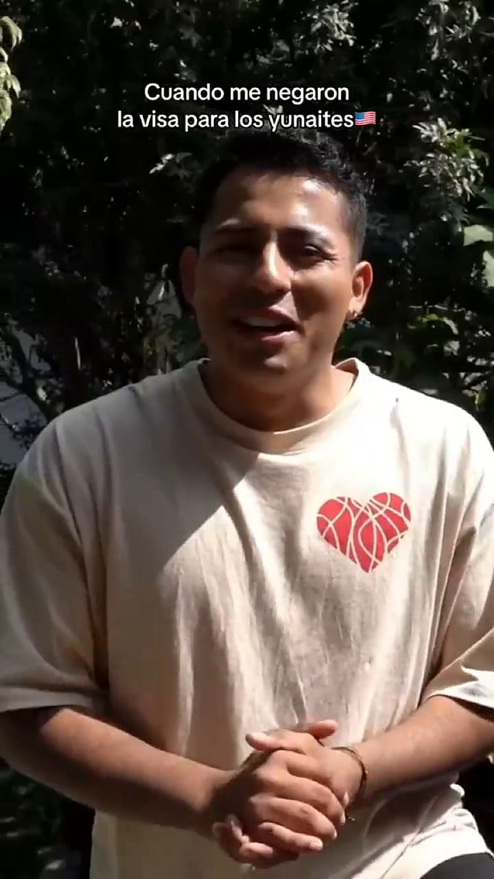Un tiktoker contó por qué cree que le negaron la visa de EE.UU.