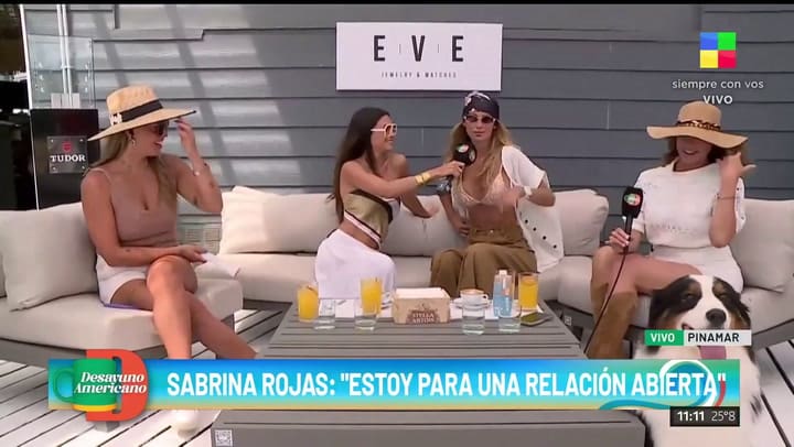 La fuerte reacción de Sabrina Rojas cuando Luciano Castro dijo que Griselda Siciliani es “el amor de su vida”