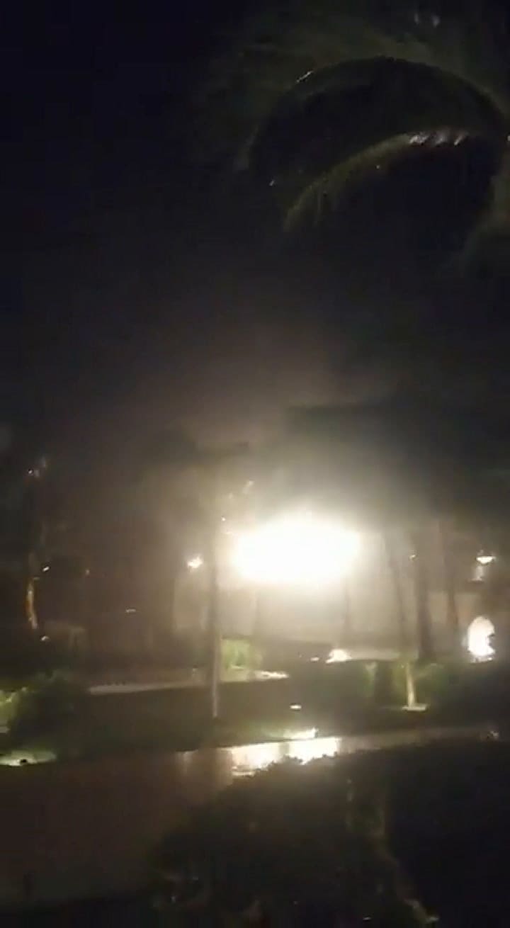 Videos que circulan en redes sociales exhiben la fuerza Fiona en Punta Cana, República Dominicana