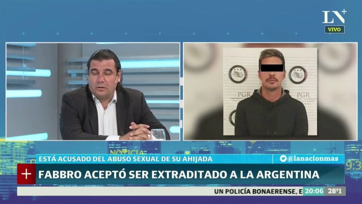 Jonathan Fabbro aceptó ser extraditado