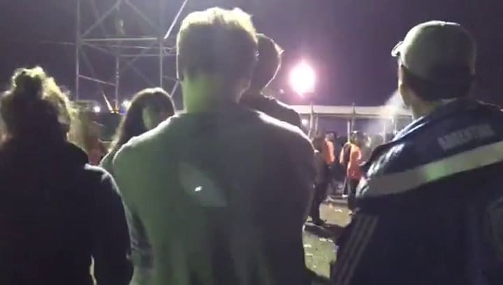 El Indio Solari en Olavarría: así ingresaban al recital sin entradas