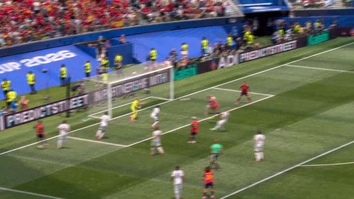 Segundo gol de España vs. Austria