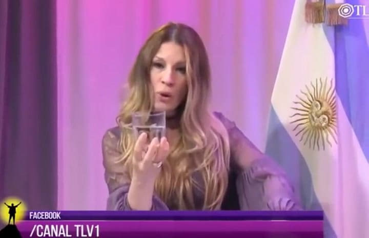 La polémica explicación de Gisela Barreto. Fuente: YouTube