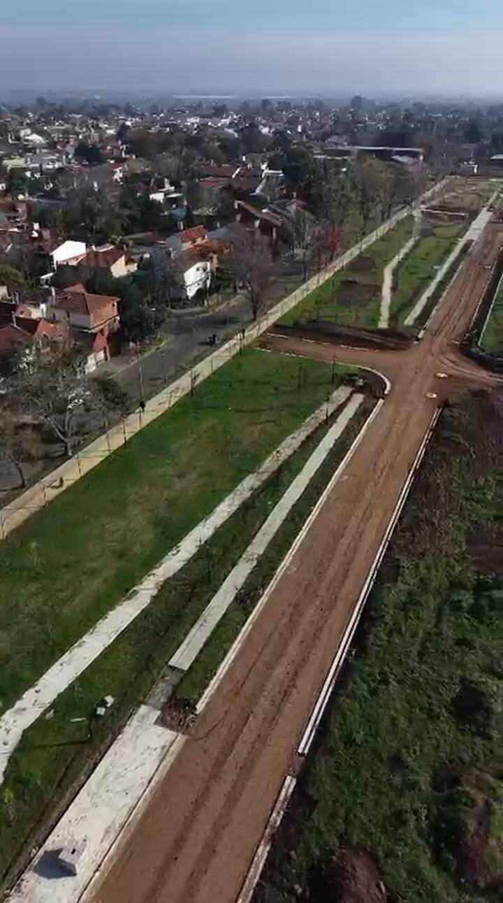 San Isidro: el terreno en transformación que será un nuevo parque urbano de 11.500 metros cuadrados con senderos y espacios recreativos