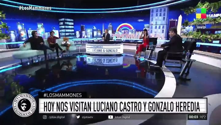 Luciano Castro le confesó a Jey Mammon que nunca vio su programa - Fuente: América