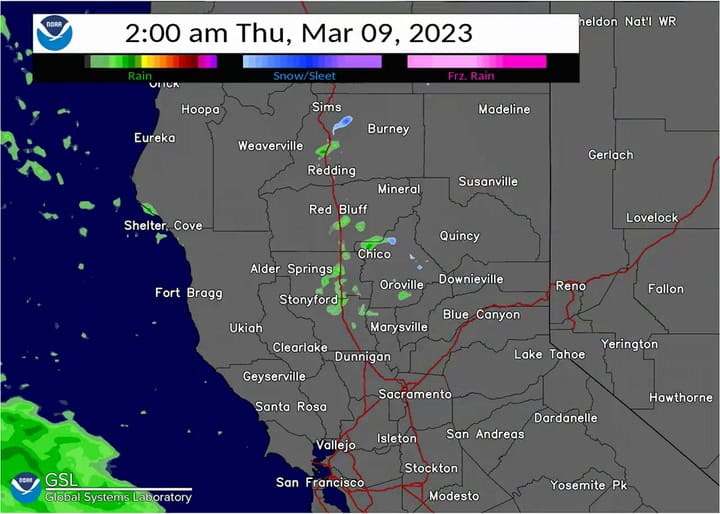 Las intensas tormentas impactarán California en los próximos días