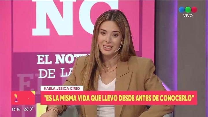 Jesica Cirio hablo de la suma de 20 millones de dolares por su divorcio