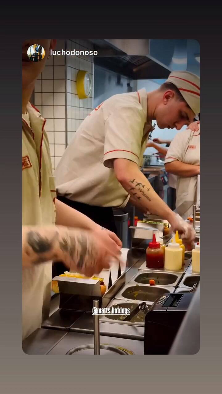Así Matt's, el nuevo emprendimiento gastronómico de Migue Granados (Video: Instagram @miguegrana)