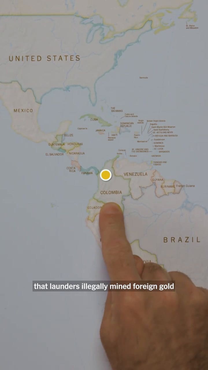 El negocio del U.S. Mint con un cartel colombiano, según The New York Times