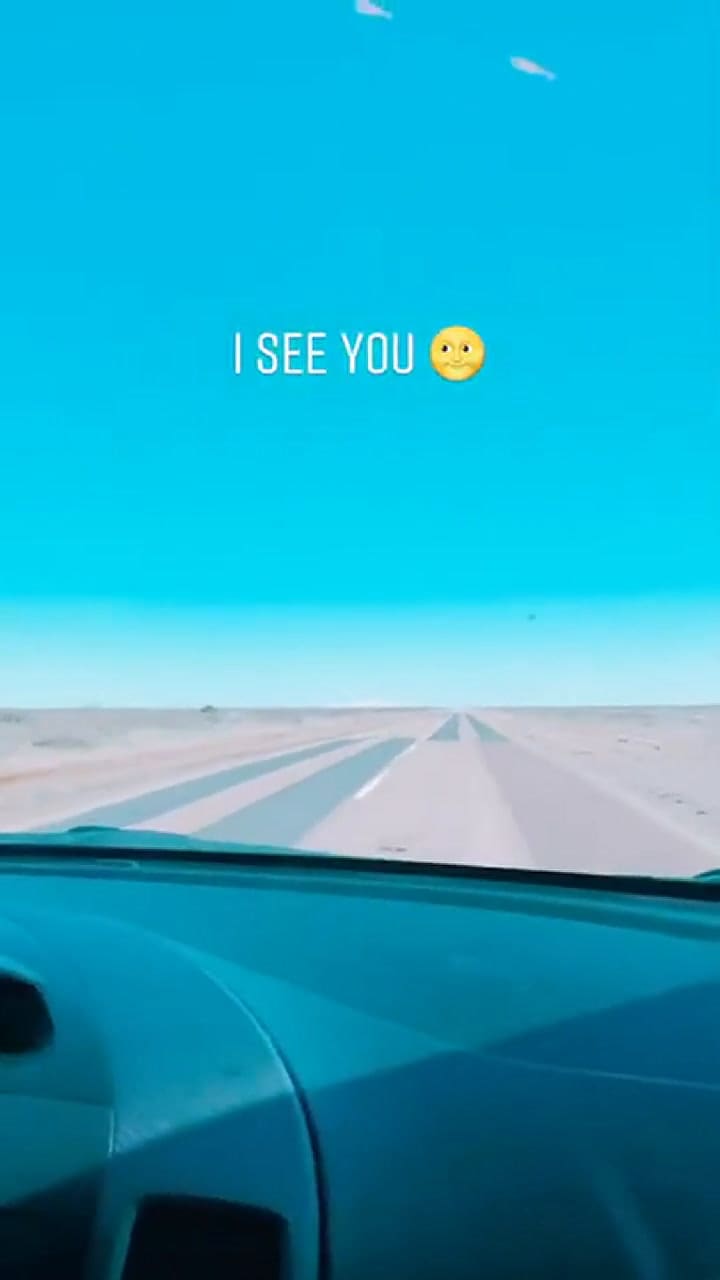 Bárbara Pérez camino a San Martín de los Andes