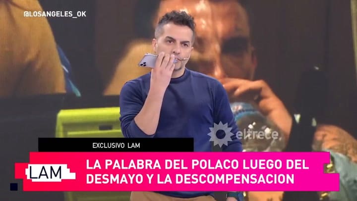 El Polaco se descompensó el miércoles en la noche en La Academia