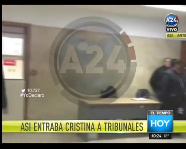 Cristina Kirchner en tribunales