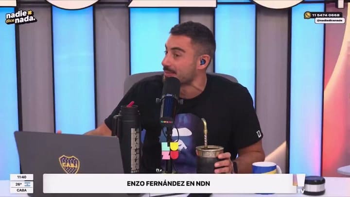 Enzo contó como se enteró que fue convocado al mundial