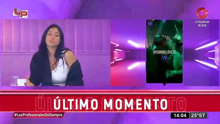 Juli Roque habló de su beso con Fede Bal