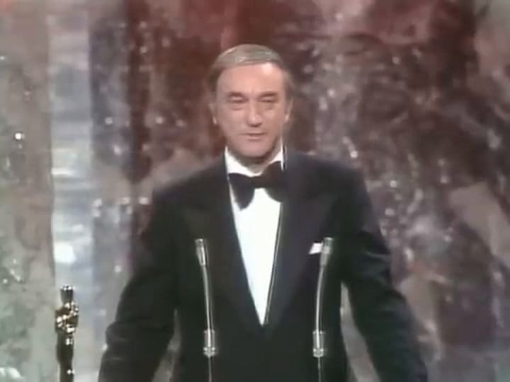 Charlie Chaplin's Honorary Award 44th Oscars (1972)