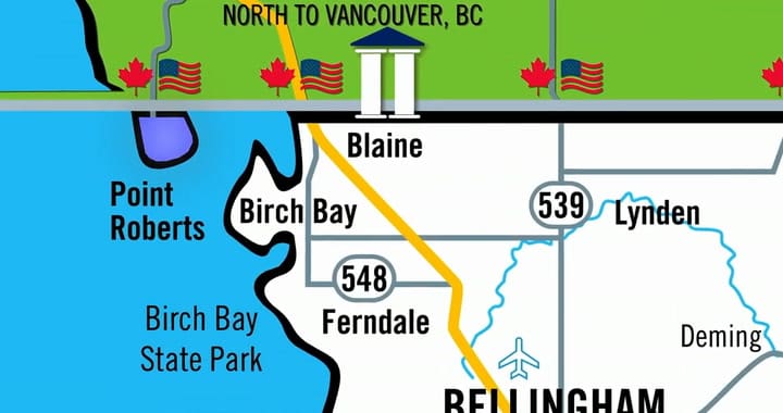 Tour Por Point Roberts, Washington
