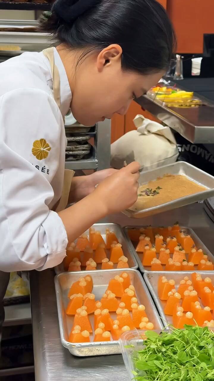 Así trabaja la chef pastelera Eunji Lee's