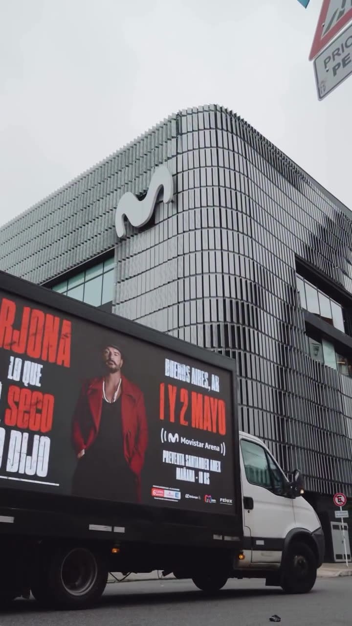 El anuncio de los shows de Ricardo Arjona en la Argentina