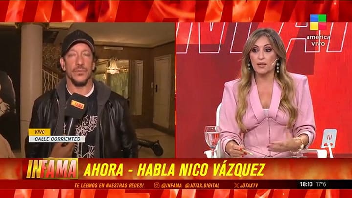Nico Vázquez confirmó su relación con Dai Fernández