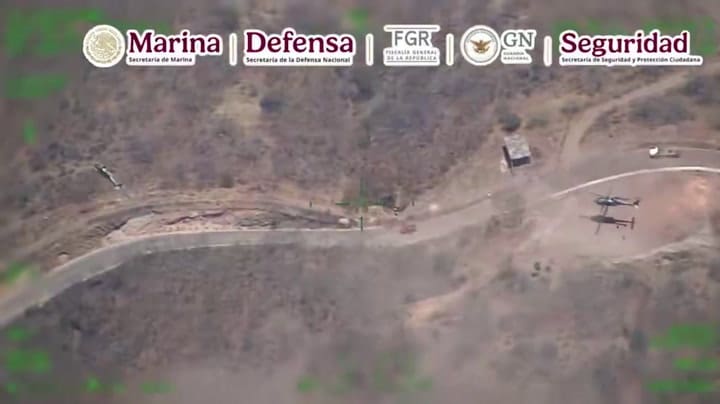 La Marina de México mostró cómo fue el operativo de captura