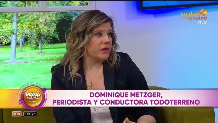 Dominique Metzger reveló el sueño tras años de trabajo que aún logra cumplir “Me da tristeza”