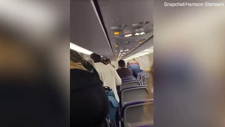 Pelea en aeropuerto