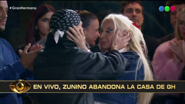 Así fue la salida de Zunino de la casa de Gran Hermano
