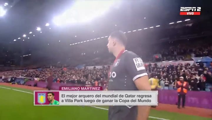 Recibida del Dibu Martínez