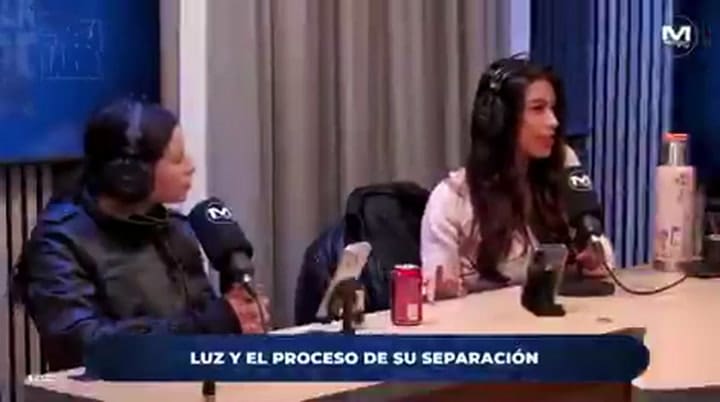 El día que Luz Tito confirmó su separación de Alberto, conocido como "Pestañas"
