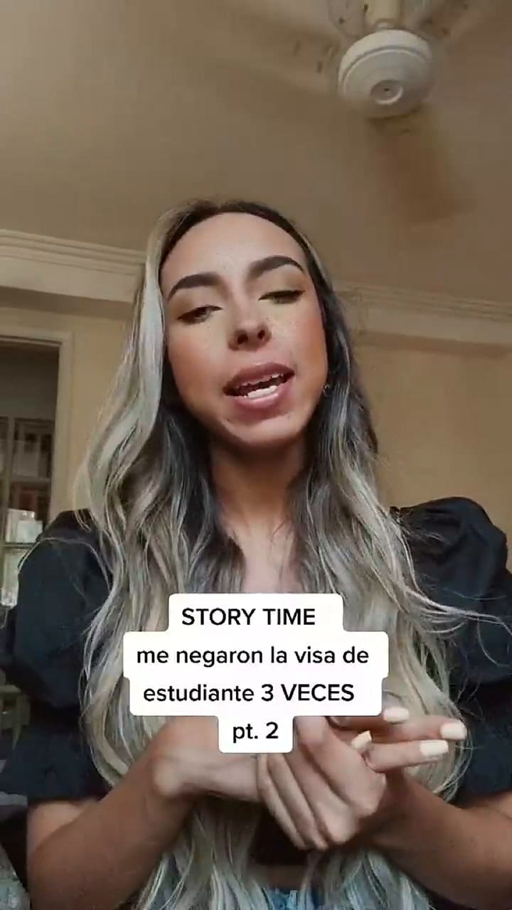 p2.Le negaron tres veces la visa de estudiante para Estados Unidos hasta que entendió su error