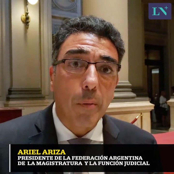 Ariel Ariza, presidente de la Federación Argentina de la Magistratura y la Función Judicial