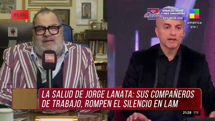 Angel de Brito dio detalles de la salud de Jorge Lanata