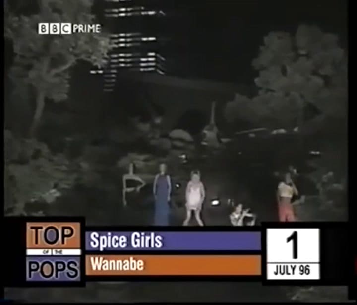 Wannabe en vivo - Fuente: YouTube