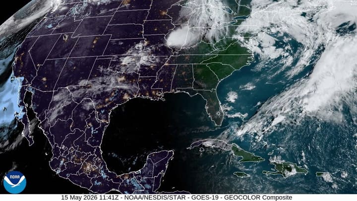 Satélite De La NOAA Hoy