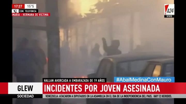 Habló la madre de la joven embarazada asesinada en Glew