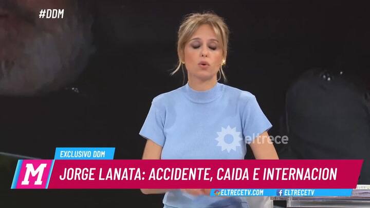 Jorge Lanata sufrió un golpe y fue nuevamente internado - Fuente: eltrece