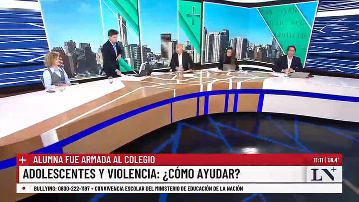 La psicologa infantojuvenil Gisela Alonso en LN+