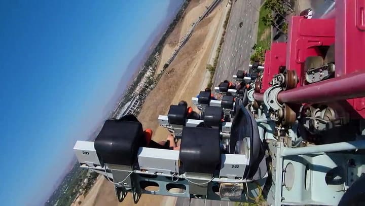 La montaña rusa X2