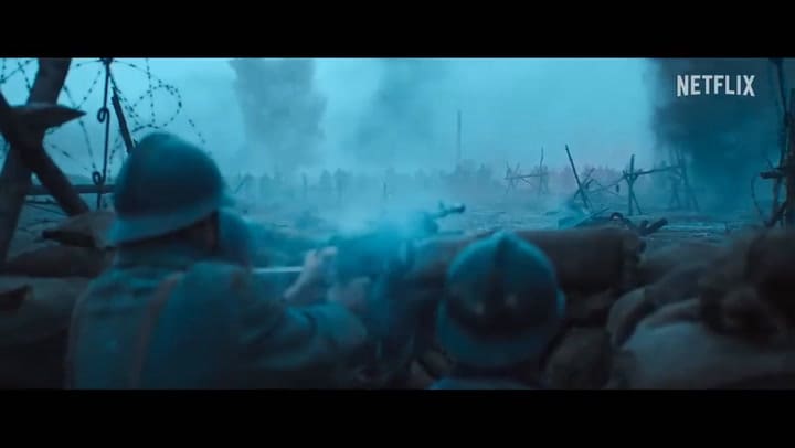 Sin novedad en el frente', Tráiler oficial