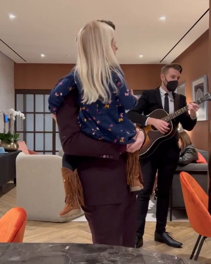 Michael Bublé compartió un video con su hija Vida