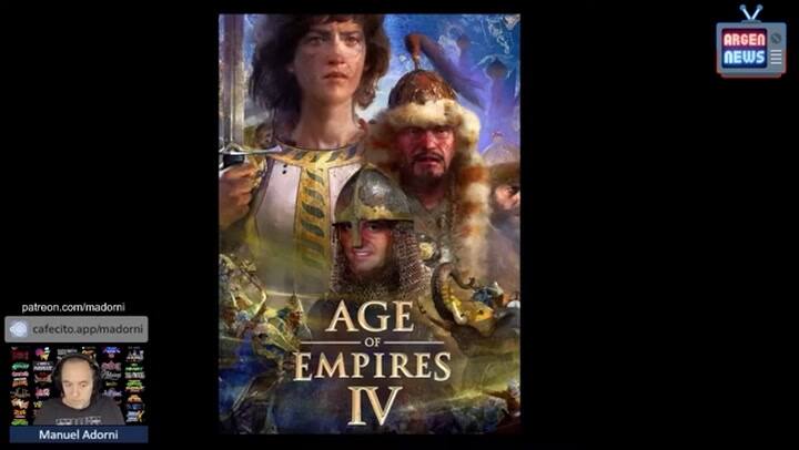 Manuel Adorni explica cómo se juega al Age of Empires IV