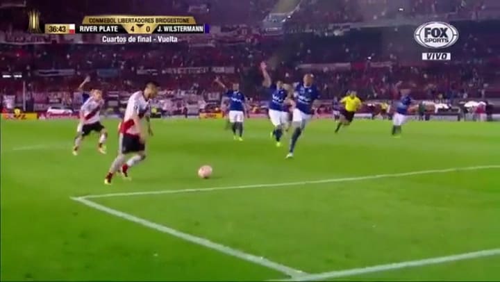 El 4-0: Enzo Pérez