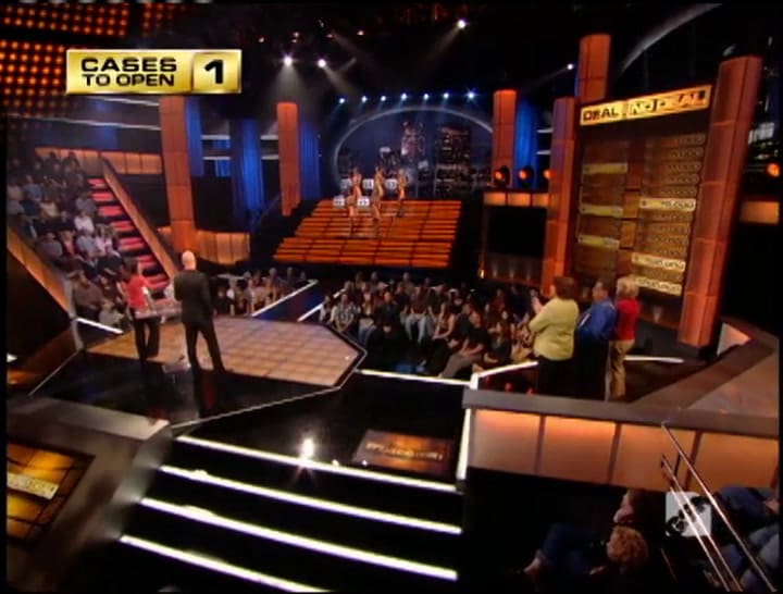 Meghan Markle en el programa Deal or No Deal