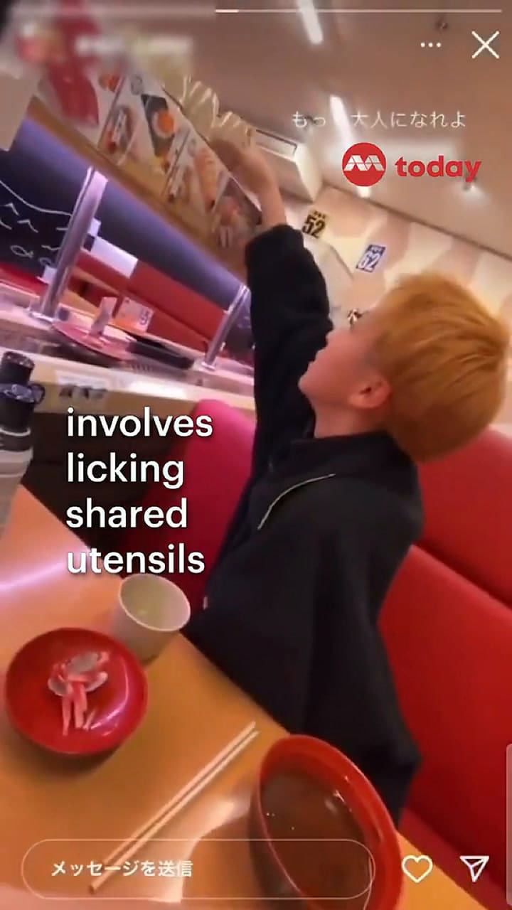 Sushi Terror Prank