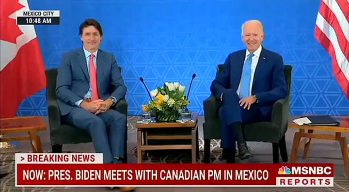 El momento en el que el presidente Joe Biden ignora las preguntas sobre los archivos clasificados