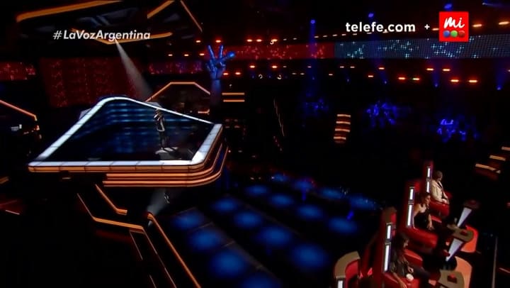 El paso de Agustin Iturbide por La Voz Argentina